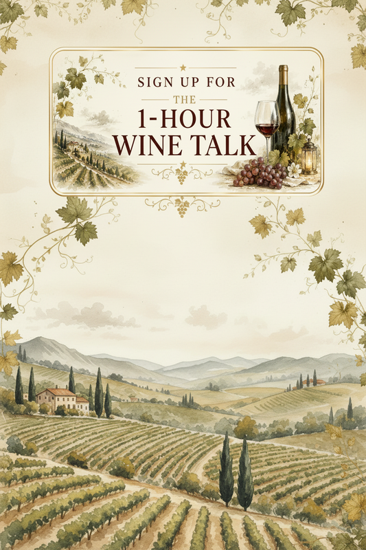 The 1-Hour Wine Talk | Free Reservation