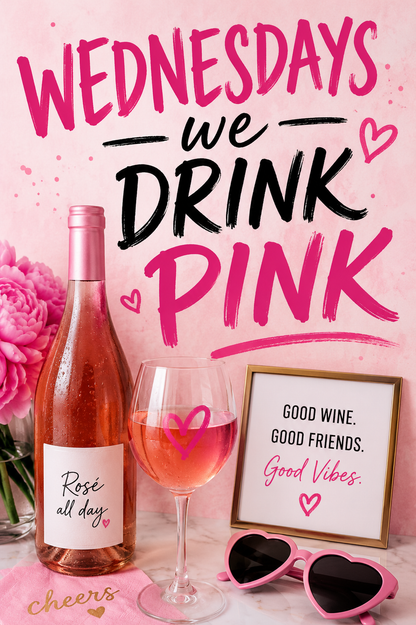 SVLK | Wednesdays We Drink Pink