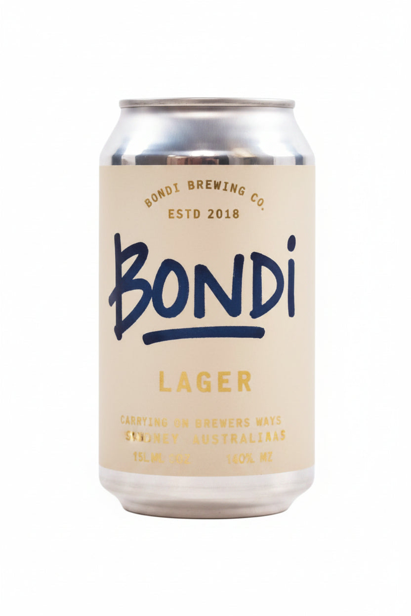 BONDI Beer (Lager and Ginger)