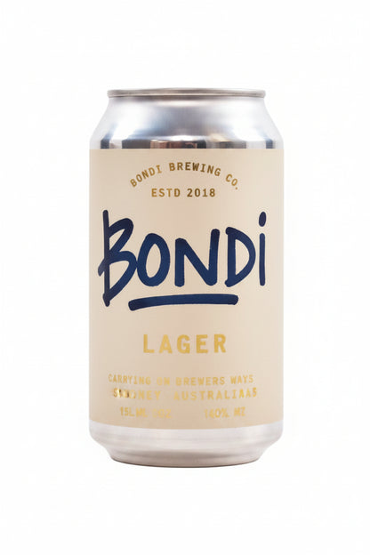 BONDI Beer (Lager and Ginger)